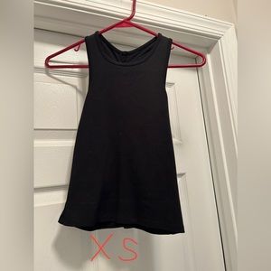 Charlotte Russe XS cropped black tank